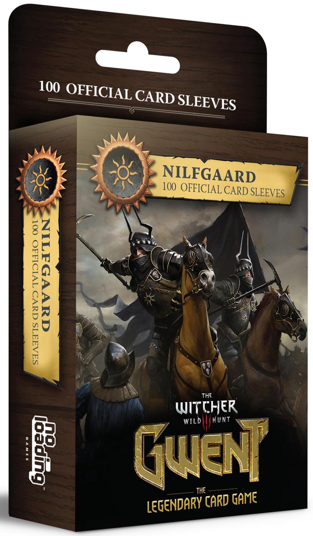 No Loading Games The Witcher - Gwent Nilfgaard, 100 Sleeves, 0612735039363