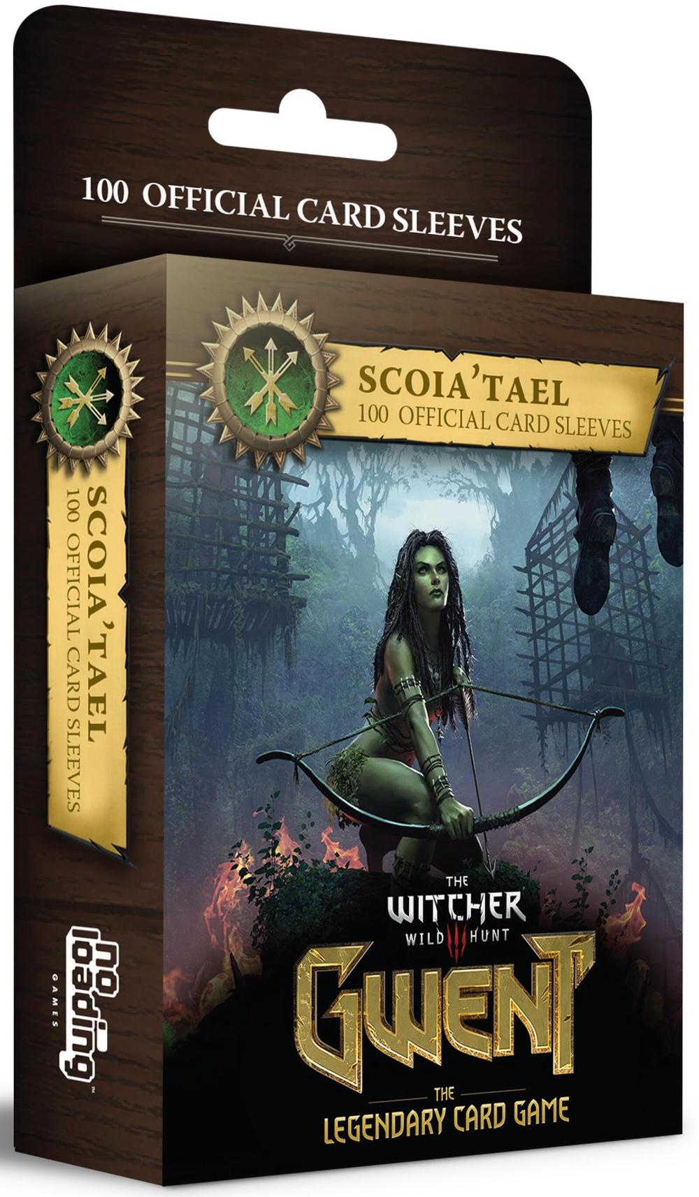 No Loading Games The Witcher - Gwent Scoia'tael Sleeves (100), 0612735306274