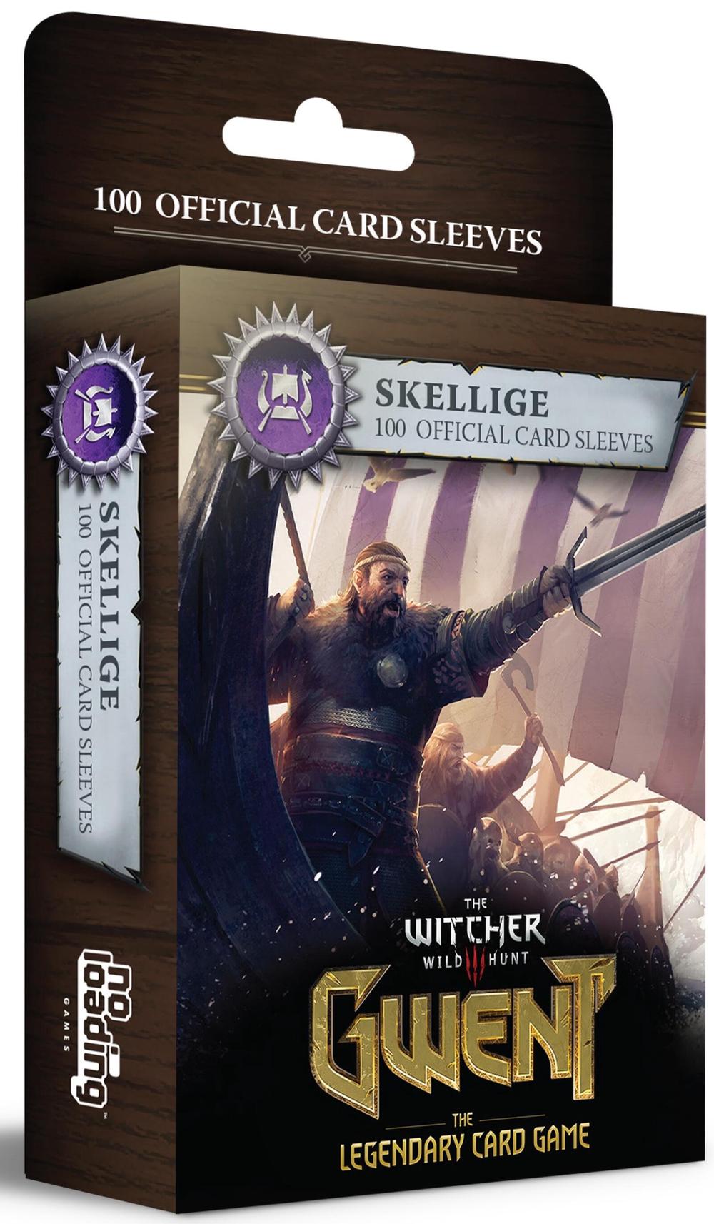 No Loading Games The Witcher - Gwent Skellige Sleeves (100), 0612735394769
