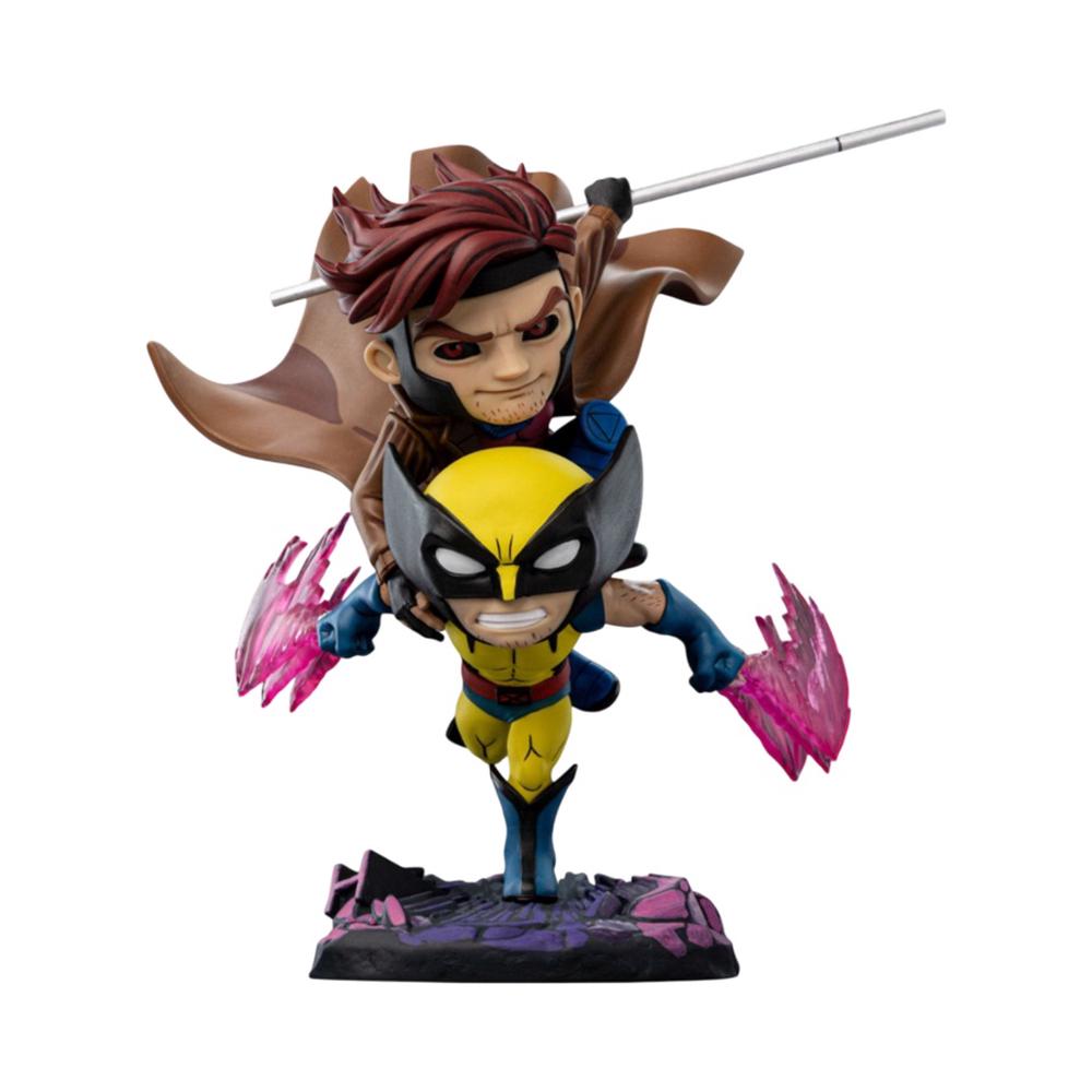 Iron Studios X-Men '97 - Gambit & Wolverine MiniCO Vinyl, 0618231956494