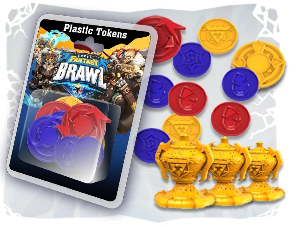 Mythic Games Super Fantasy Brawl Plastic Tokens by Mythic Games - ISBN: 0618528204598