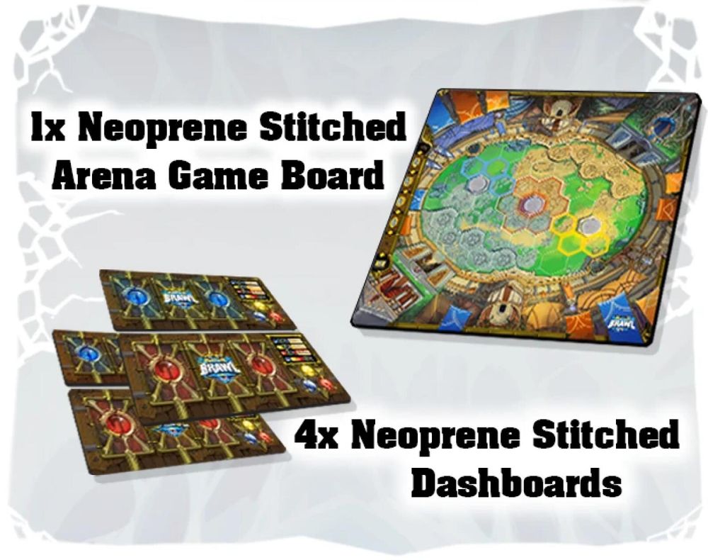 Mythic Games Super Fantasy Brawl Neoprene Playmat by Mythic Games - ISBN: 0618528204680