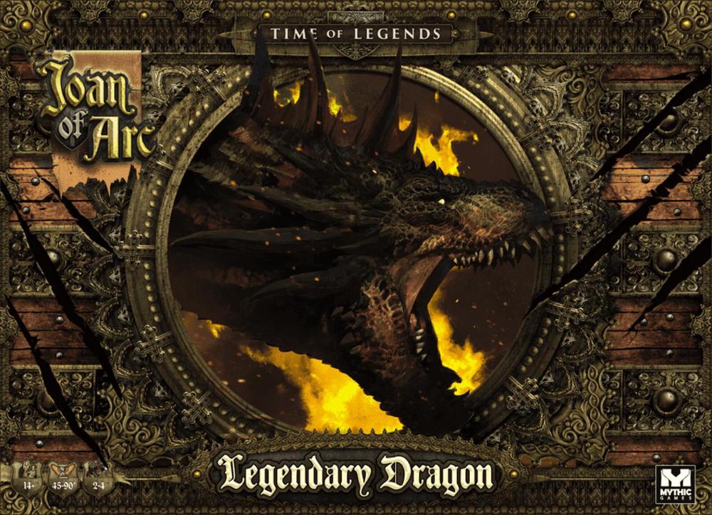 Mythic Games Time of Legends Joan of Arc Legendary Dragon Expansion, 0618528204741