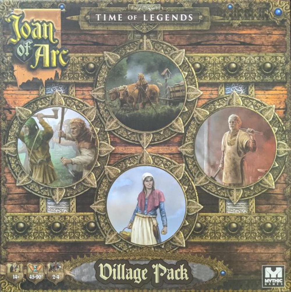 Mythic Games Time of Legends Joan of Arc Village Pack Expansion, 0618528204789