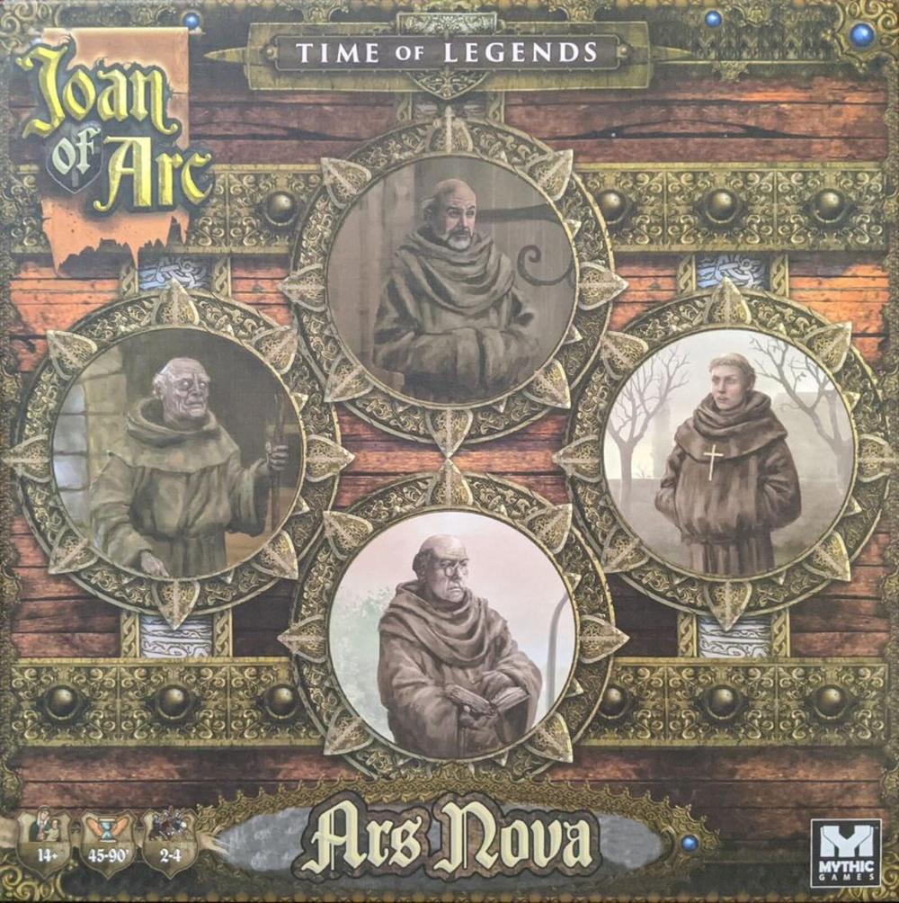 Mythic Games Time of Legends Joan of Arc Ars Nova Expansion, 0618528204802