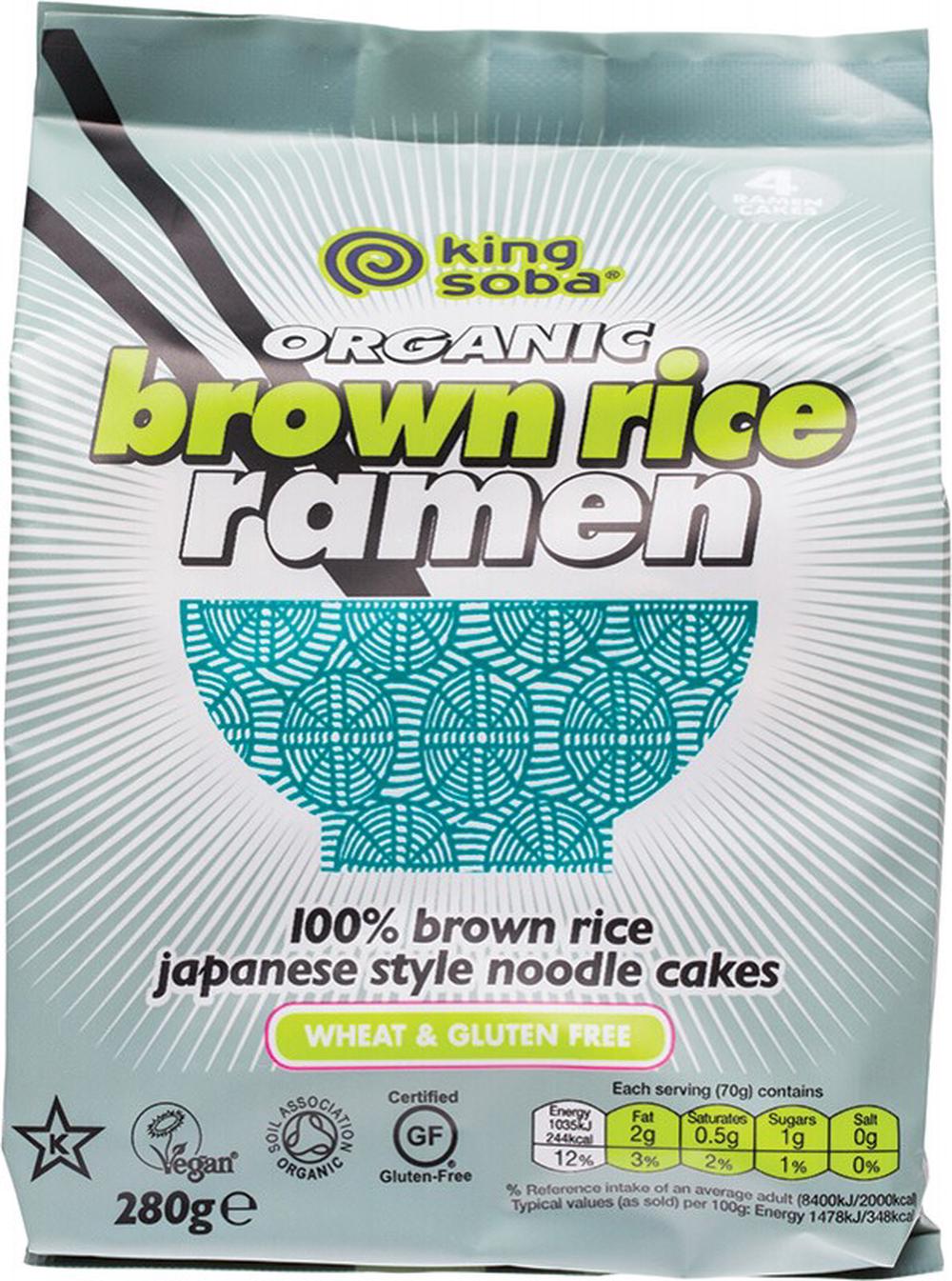 Noodle Cakes (Brown Rice Ramen) - 280g, 0619286609069