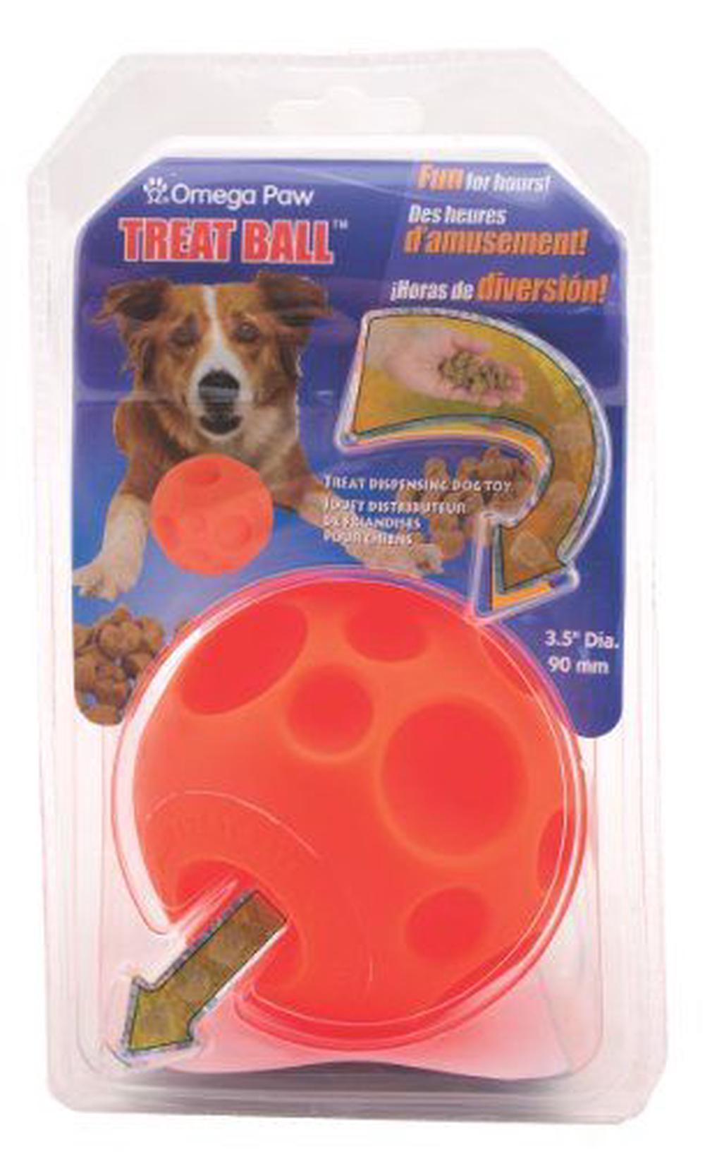 dog treat dispenser toy ball