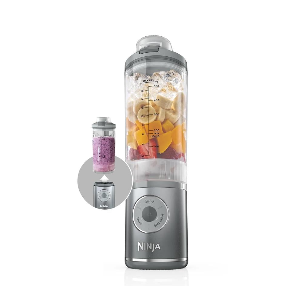 Ninja Blast Max Cordless Portable Blender (Platinum Silver) by Ninja - ISBN: 0622356333016