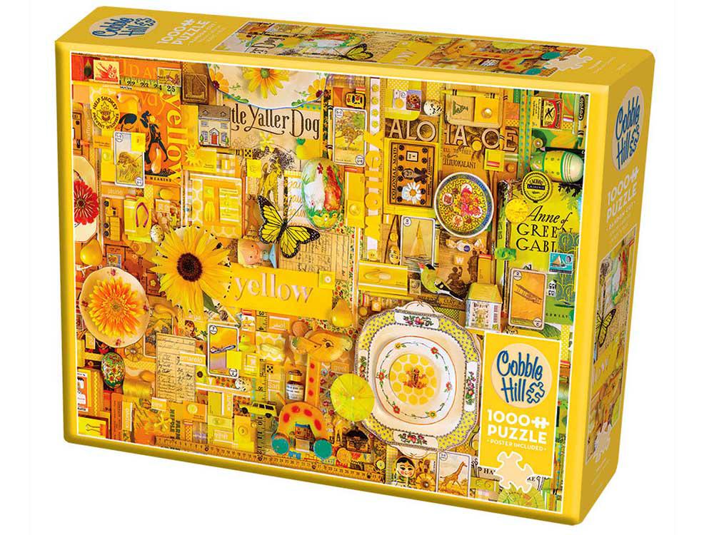Rainbow Project - Yellow Jigsaw Puzzle, 1000pc, 0625012400589