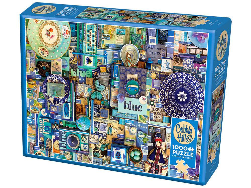 Rainbow Project - Blue Jigsaw Puzzle, 1000pc, 0625012400602