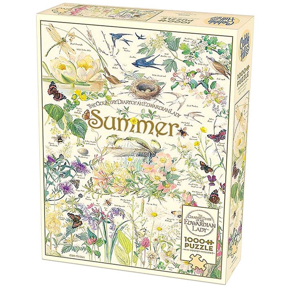 Cobble Hill Country Diary: Summer Jigsaw Puzzle, 1000pc, 0625012400930