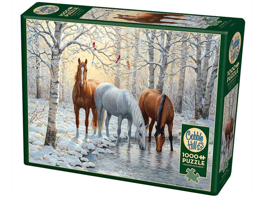 Cobble Hill Winter Trio Jigsaw Puzzle, 1000pc by Cobble Hill - ISBN: 0625012401586