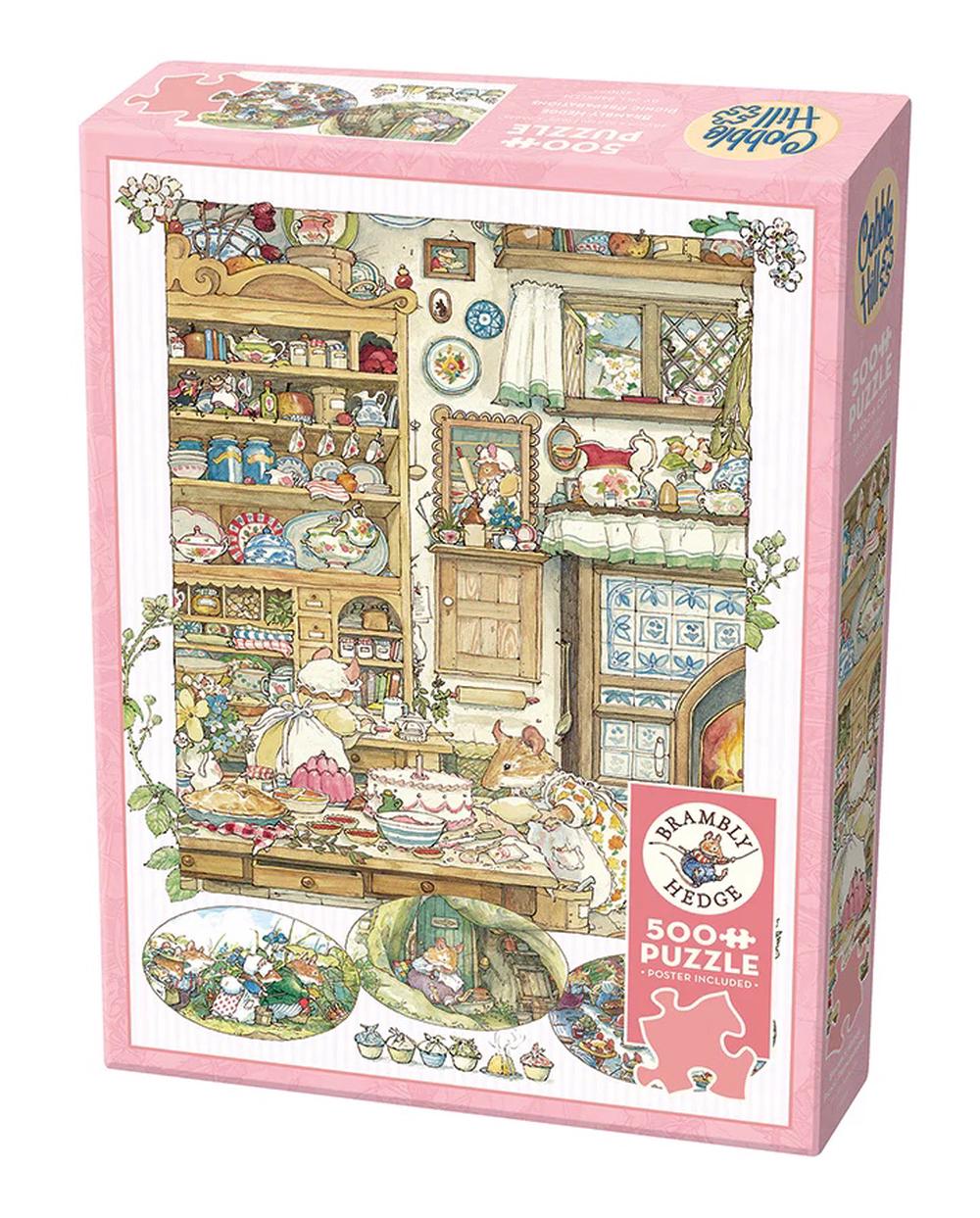 Outset Media Brambly Hedge Picnic Preparations Jigsaw Puzzle, 500 Pieces, 0625012451079