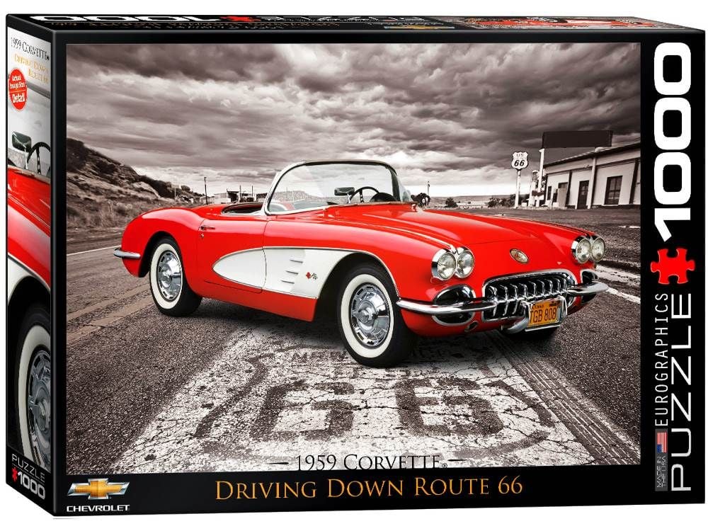 EuroGraphics 1959 Corvette Jigsaw Puzzle, 1000 Piece by EuroGraphics - ISBN: 0628136806657