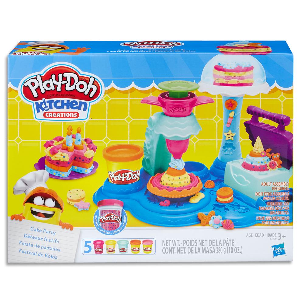 Play Doh Kitchen Creations Cake Party Buy Online At The Nile   0630509495436 