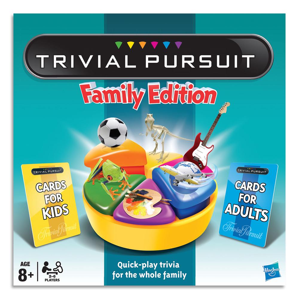 Hasbro Gaming Trivial Pursuit Family Edition Buy online at The Nile