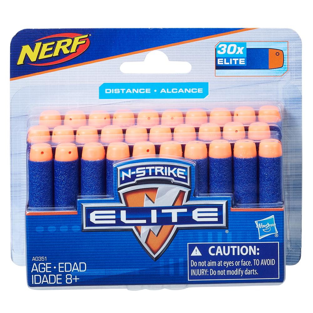 Nerf Elite 30 Pack Refill Darts - For Elite Blasters | Buy online at The Nile