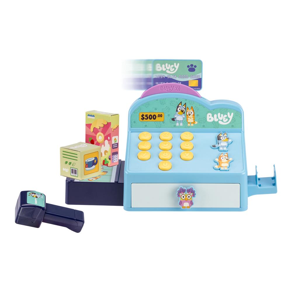Bluey Role Play Cash Register, 0630996176634