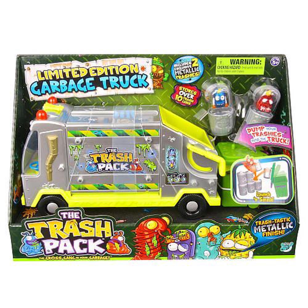 Moose Toys Trash Pack Metallic Garbage Truck At The Nile By Moose Toys