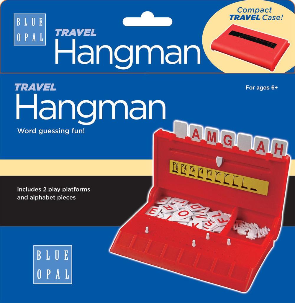 Blue Opal Travel Hangman Game, 0633793018077