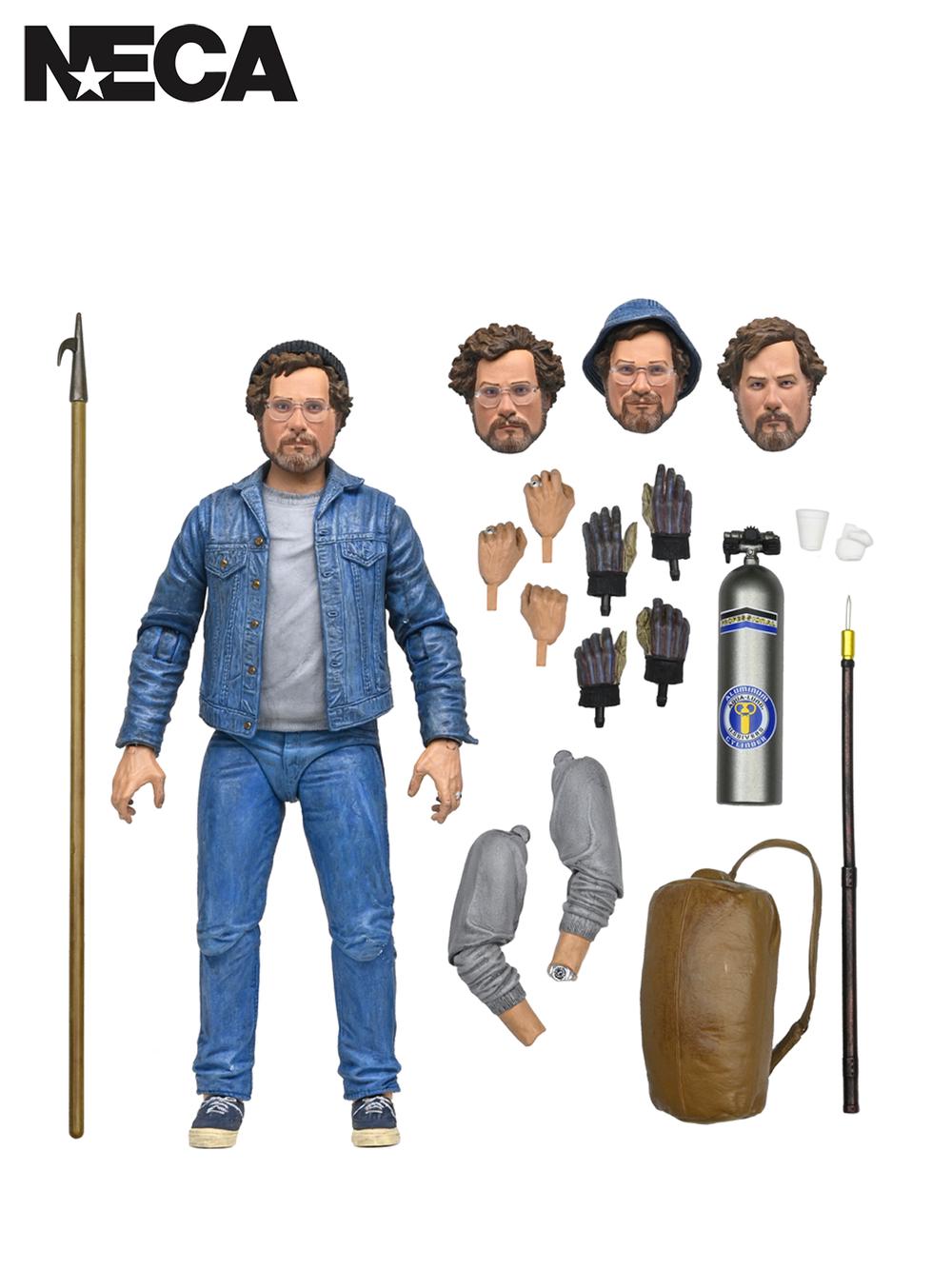Jaws Matt Hooper (Amity Arrival) Ultimate 50th Anniversary Action Figure, 0634482033357