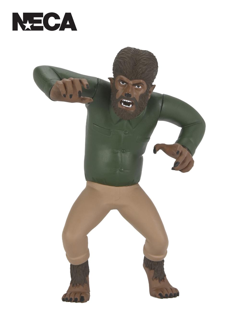 Wolf Man Toony Terrors - Universal Monsters Action Figure - 6 Inches, 0634482048535