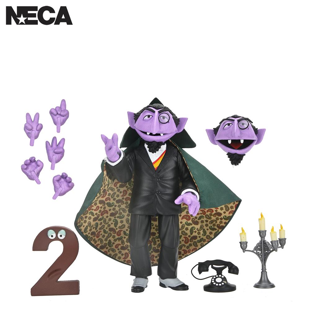 Rubies Deerfield Sesame Street: Ultimate The Count Action Figure - 7 Inch, 0634482086216