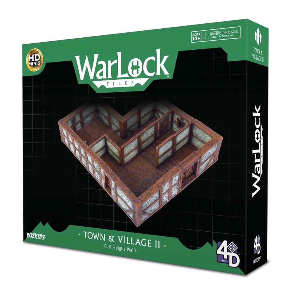 WarLock Tiles - Full Height Stone Walls, 0634482165119