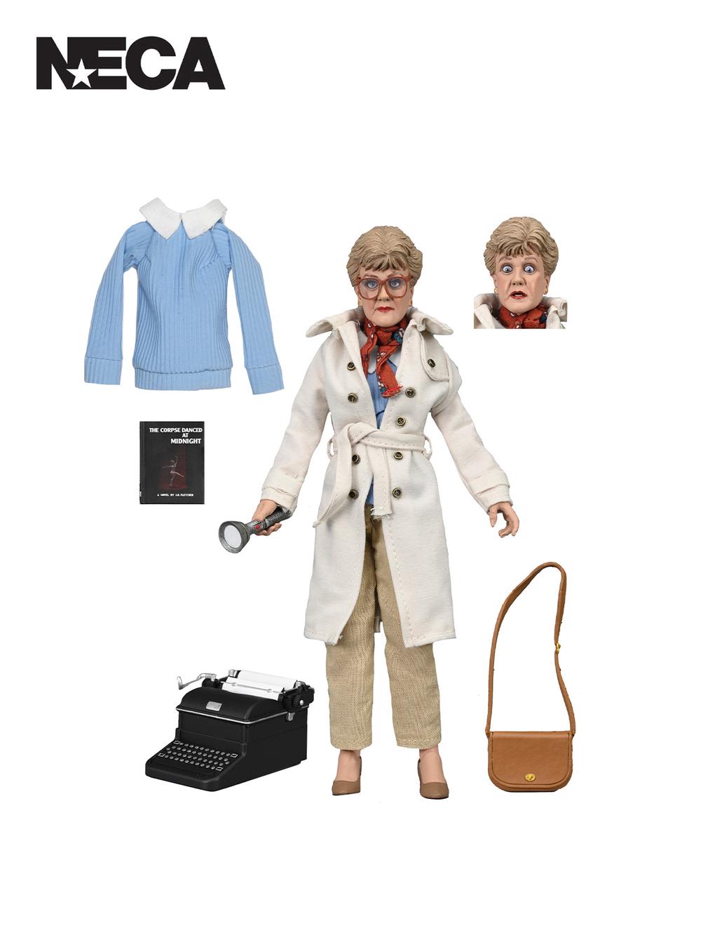 Rubbies Deerfield Jessica Fletcher - Murder She Wrote Clothed Action Figure - 8 Inch, 0634482190715