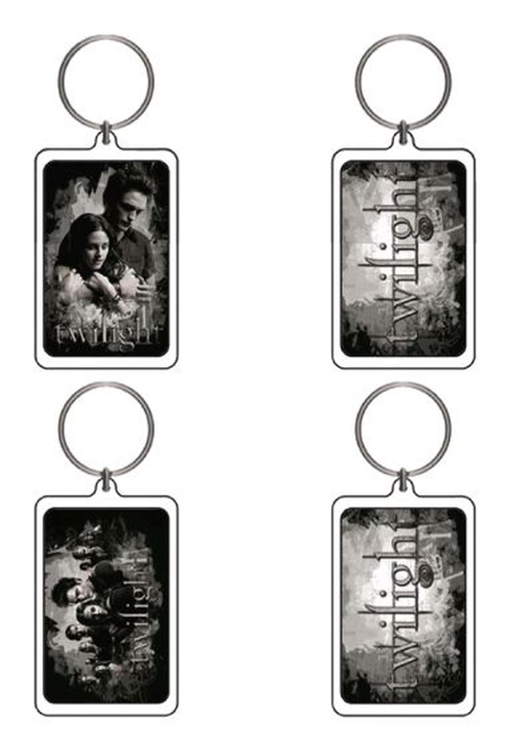Twilight - Lucite Keychain E&F Ed & Bella Cast BTS, 0634482204382