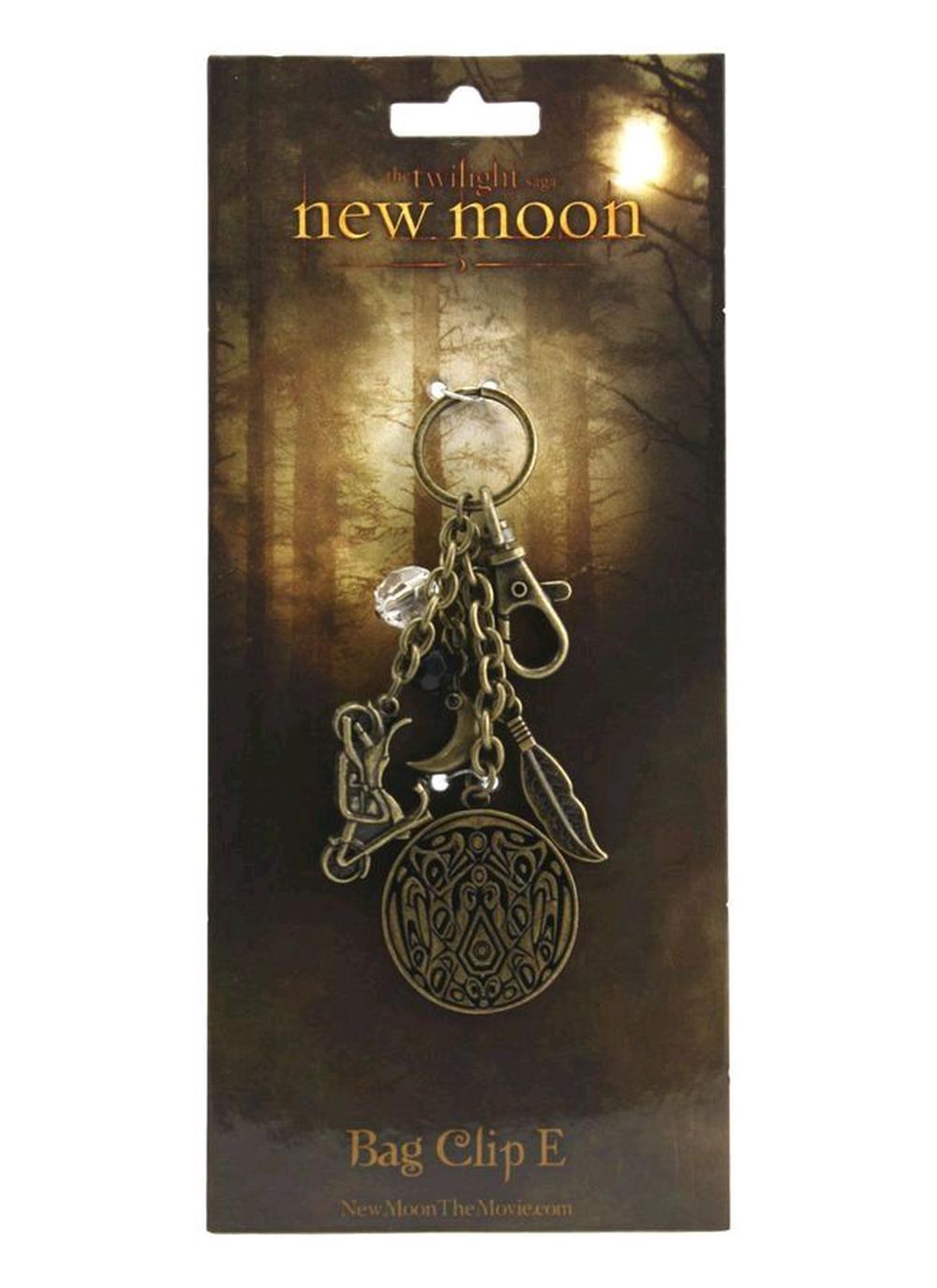 Twilight New Moon Tattoo Art Metal Keychain