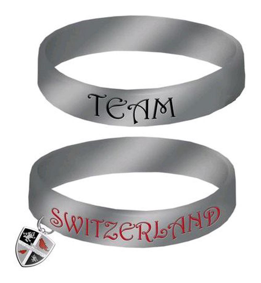 The Twilight Saga: Eclipse - Jewellery Rubber Bracelets TS Shield, 0634482220801