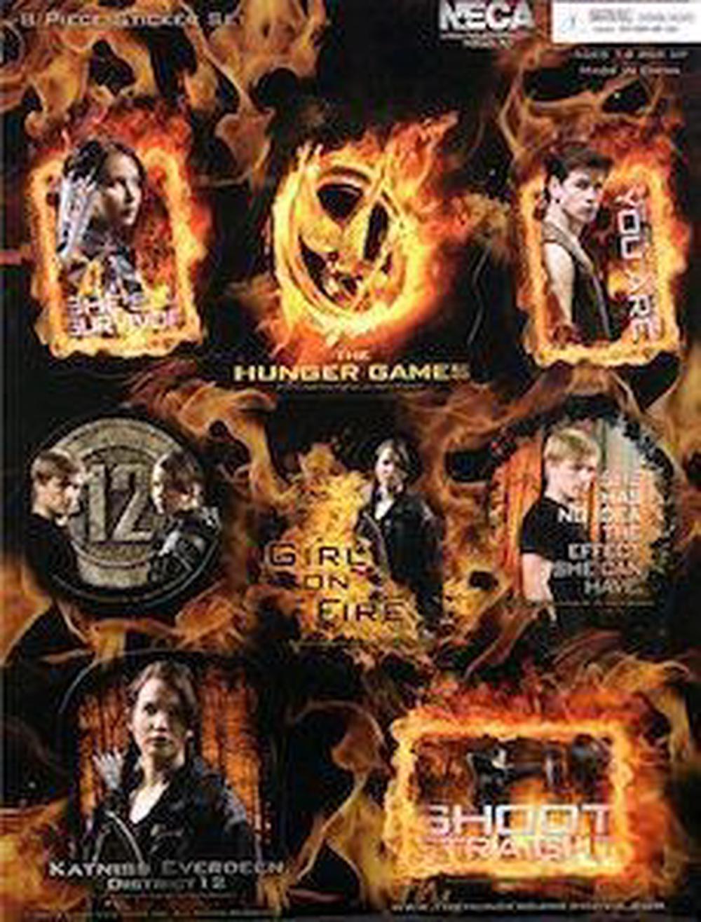 The Hunger Games - Sticker Set 8 Piece, 0634482260111
