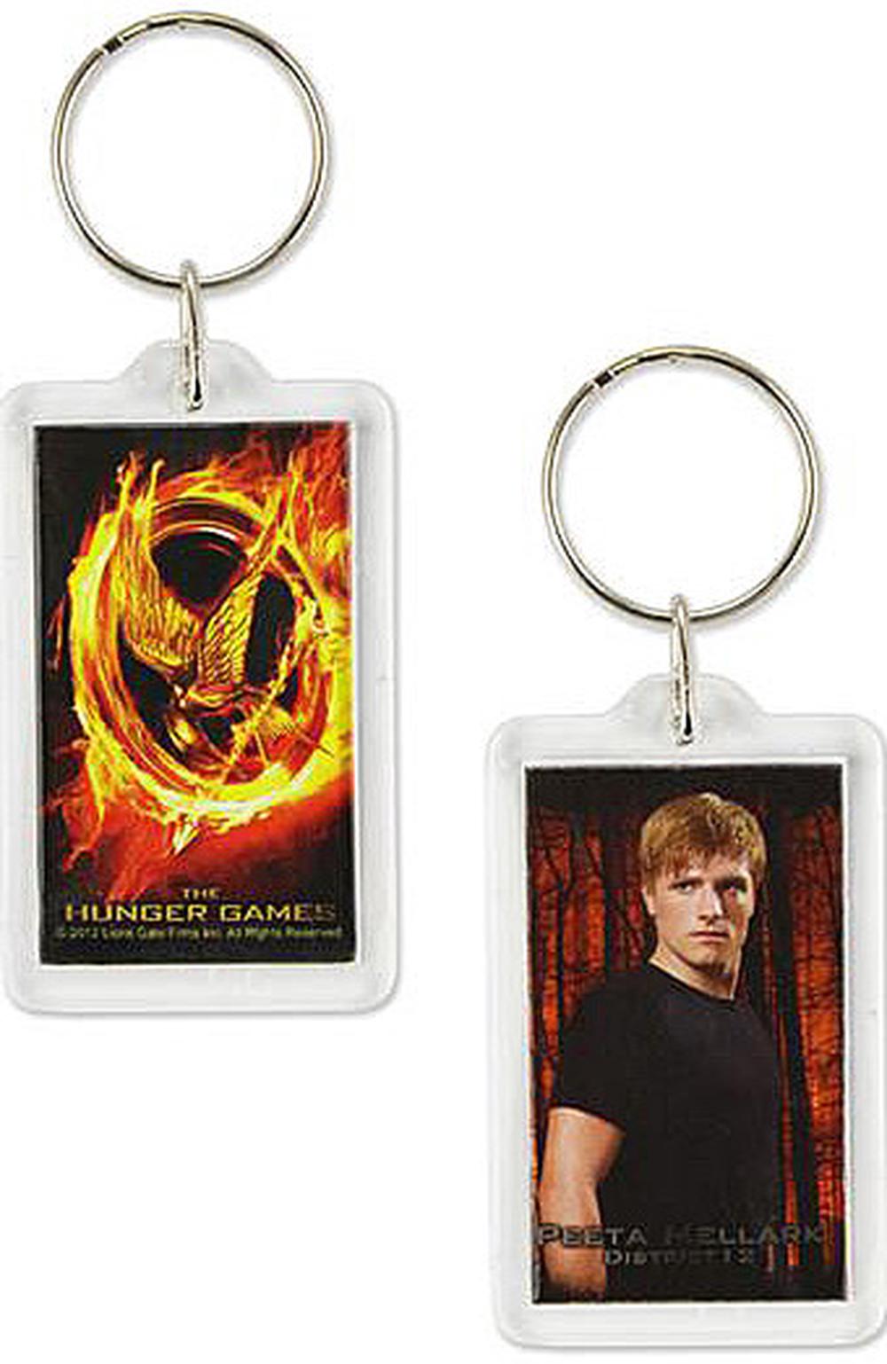 The Hunger Games - Lucite Keychain Peeta, 0634482316955