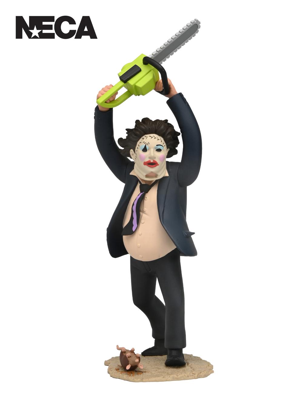 Texas Chainsaw Massacre - Toony Terrors 50th Anniv. Pretty Woman Leatherface Action Figure - 6 Inches, 0634482416006