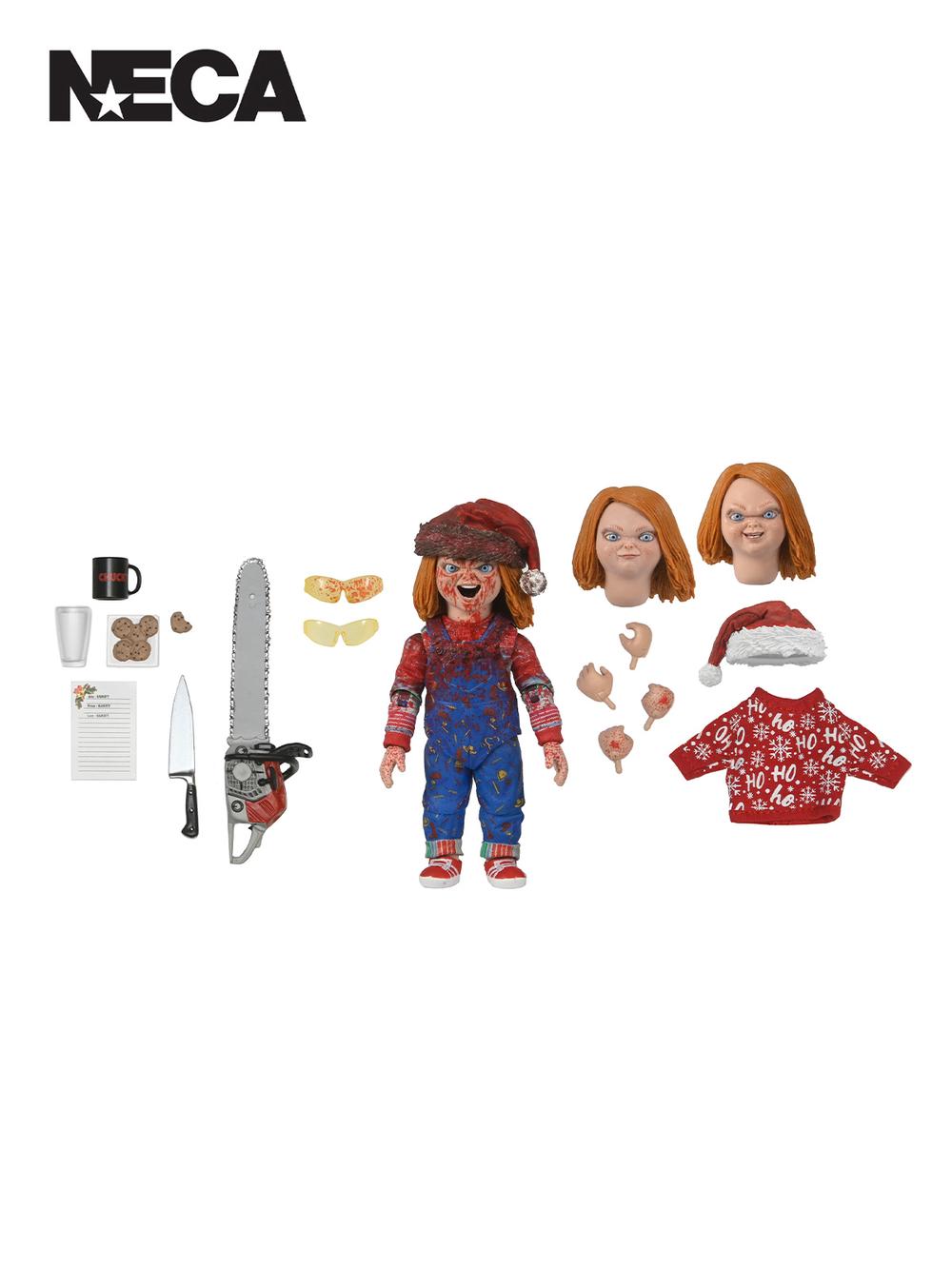 Chucky - Ultimate Holiday Edition Action Figure - 7 Inches, 0634482429952