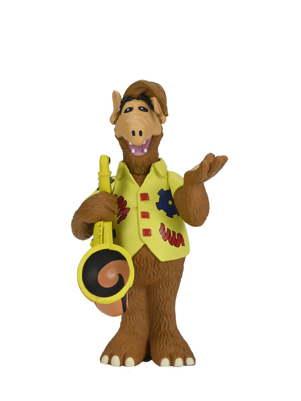 Neca Alf Toony Classic With Saxophone Action Figure - 6 Inch, 0634482451045