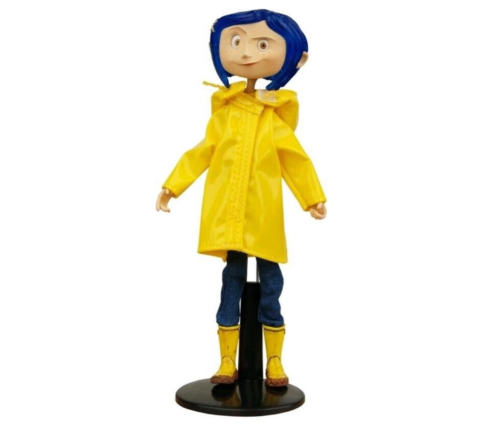 Coraline NECA Rain Coat Bendy Fashion Doll