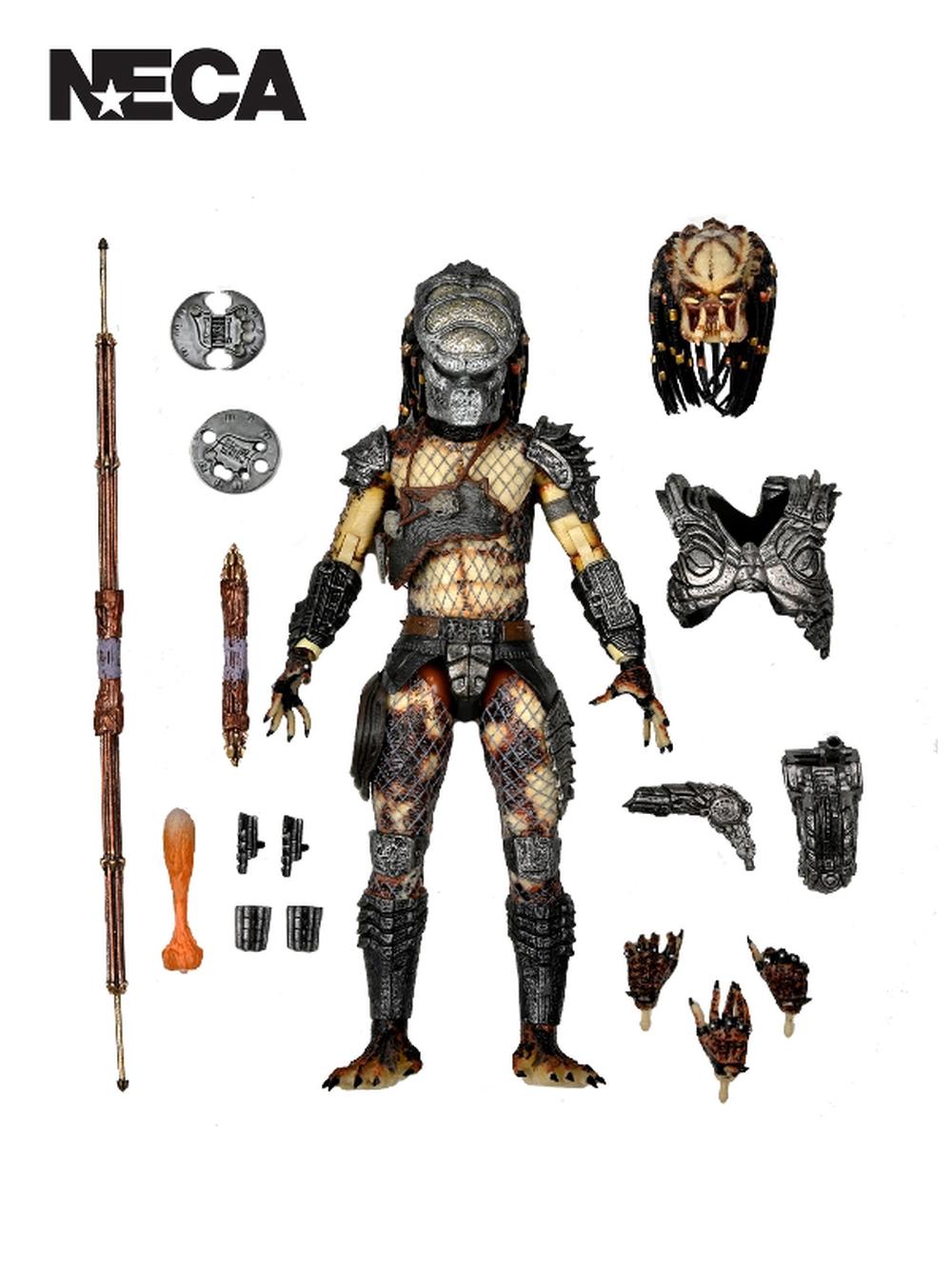 NECA Predator 2 Boar - Ultimate Action Figure, 0634482514276