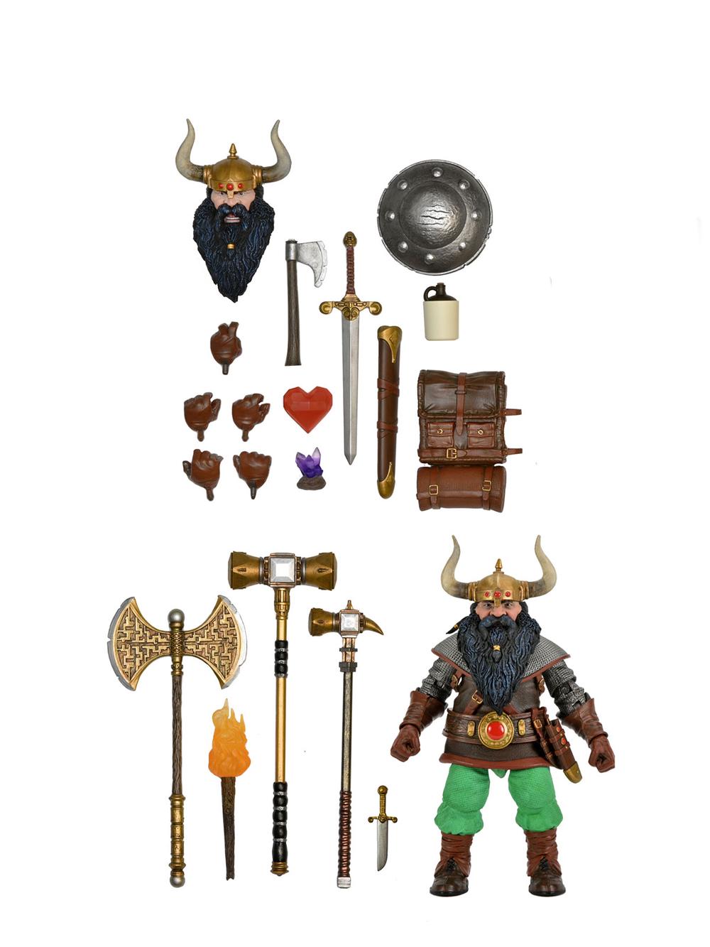 Dungeons & Dragons Ultimate Elkhorn Action Figure - 7 Inch, 0634482522790