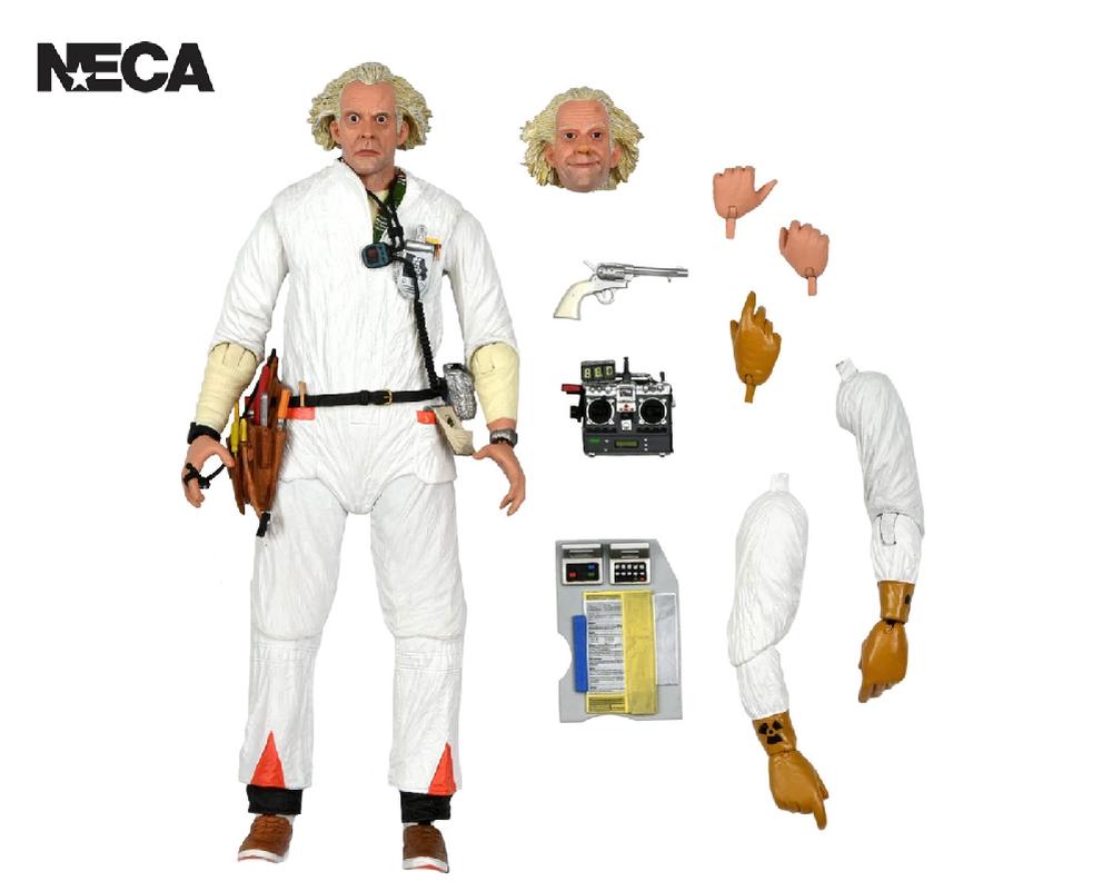 Back To The Future: Doc Brown Ultimate Action Figure - 7 Inch, 0634482536209