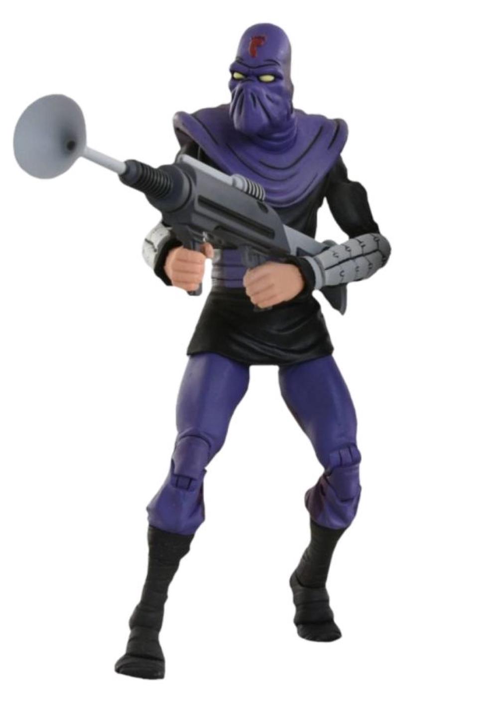 NECA Teenage Mutant Ninja Turtles - Foot Soldier Deluxe Action Figure - 7 Inches, 0634482541555