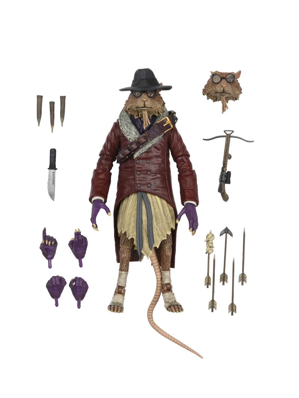 TMNT Splinter As Van Helsing Uni Monster X Figure - 7 Inch, 0634482542606