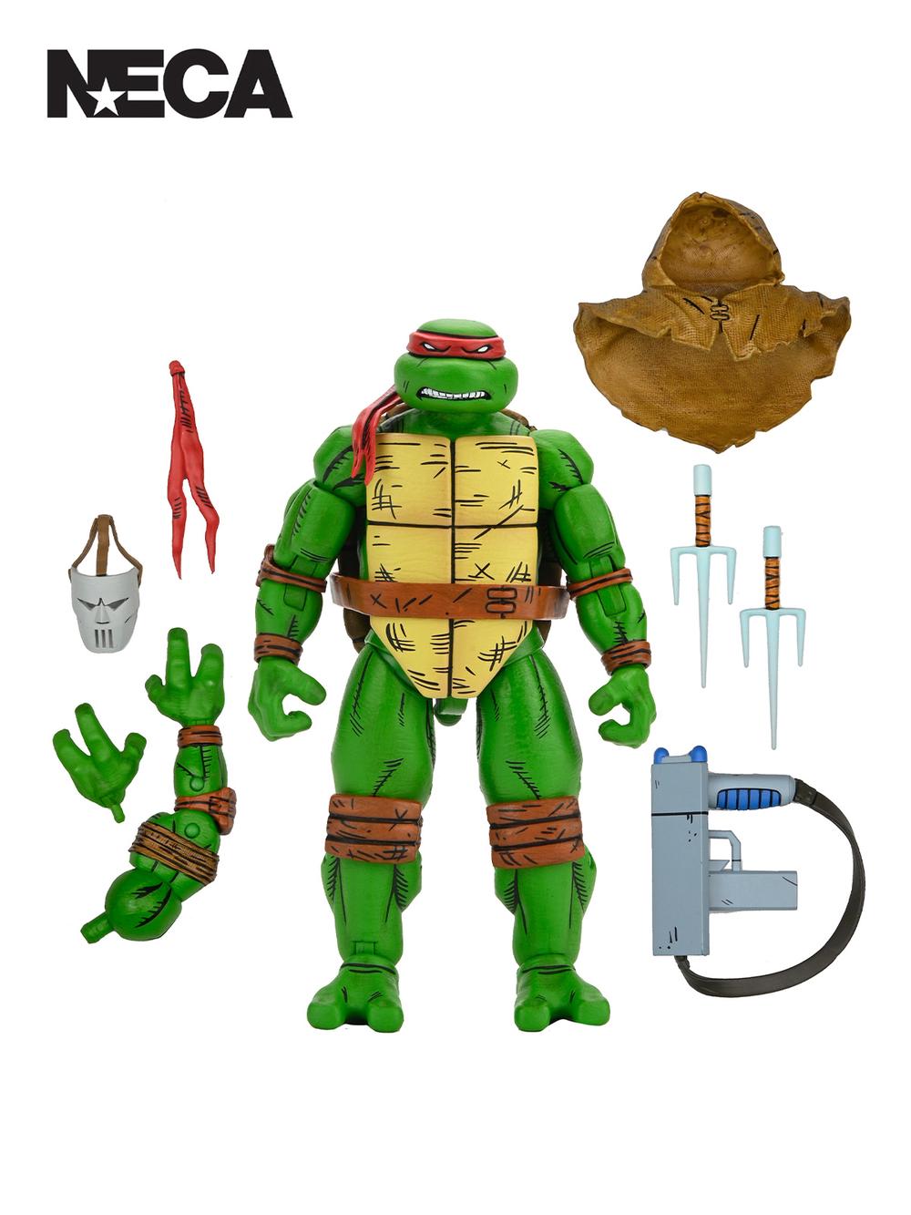 TMNT Mirage Comics - Raphael Action Figure - 7 Inches, 0634482544891