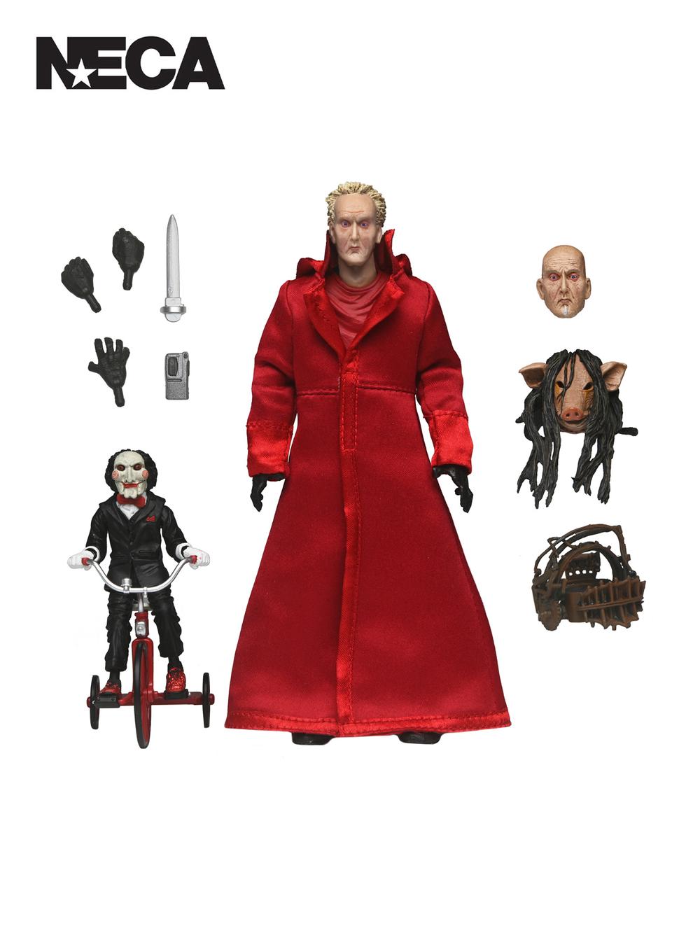 Saw - Ultimate Jigsaw Killer (Red Robe) Action Figure - 7 Inches, 0634482606124