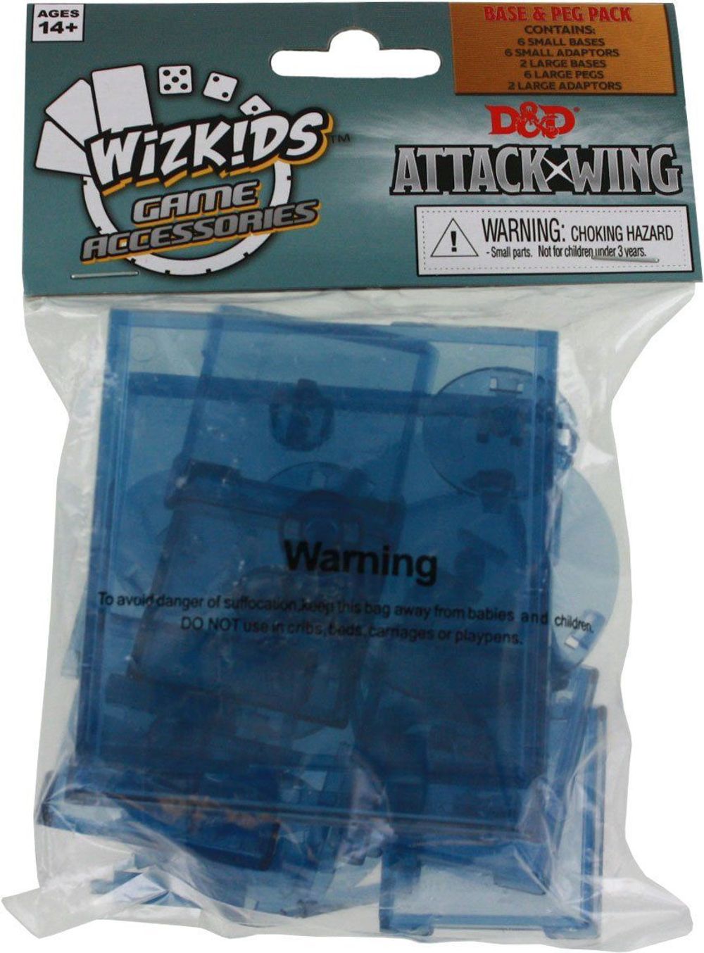 WizKids Attack Wing: Dungeons & Dragons Wave Bases Set – Blaue Spiel-Figuren-Stände