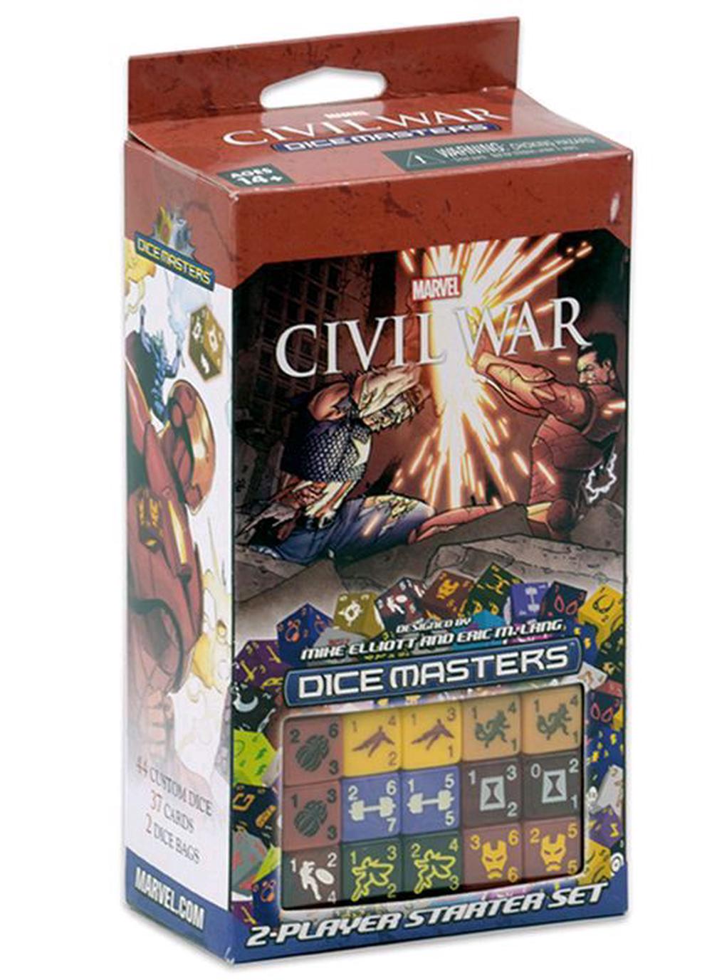 WizKidz Games Dice Masters Marvel Civil War Starter, 0634482722589
