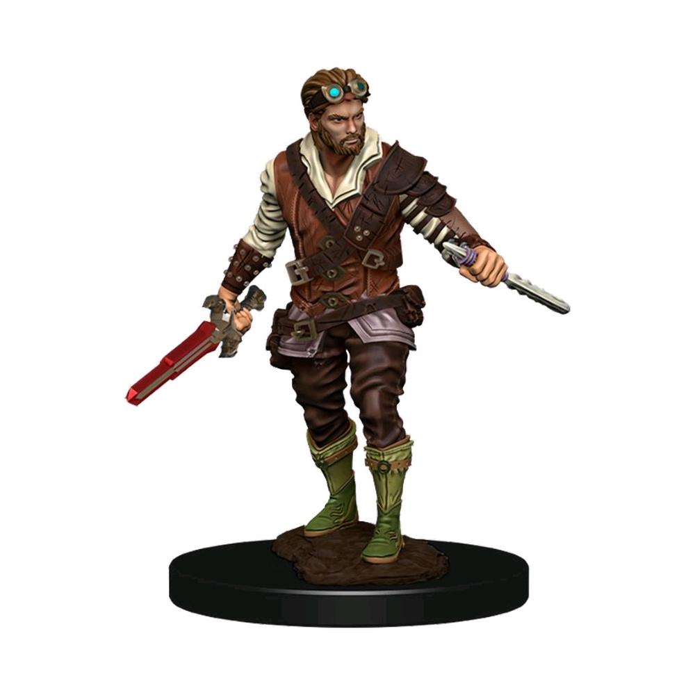 Dungeons & Dragons - Premium Human Rogue Male Miniature, 0634482930229