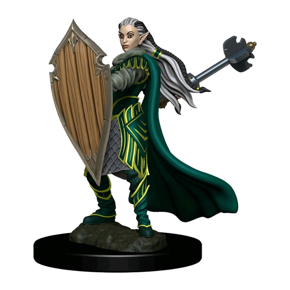 Dungeons & Dragons - Premium Elf Paladin Female Miniature, 0634482930250