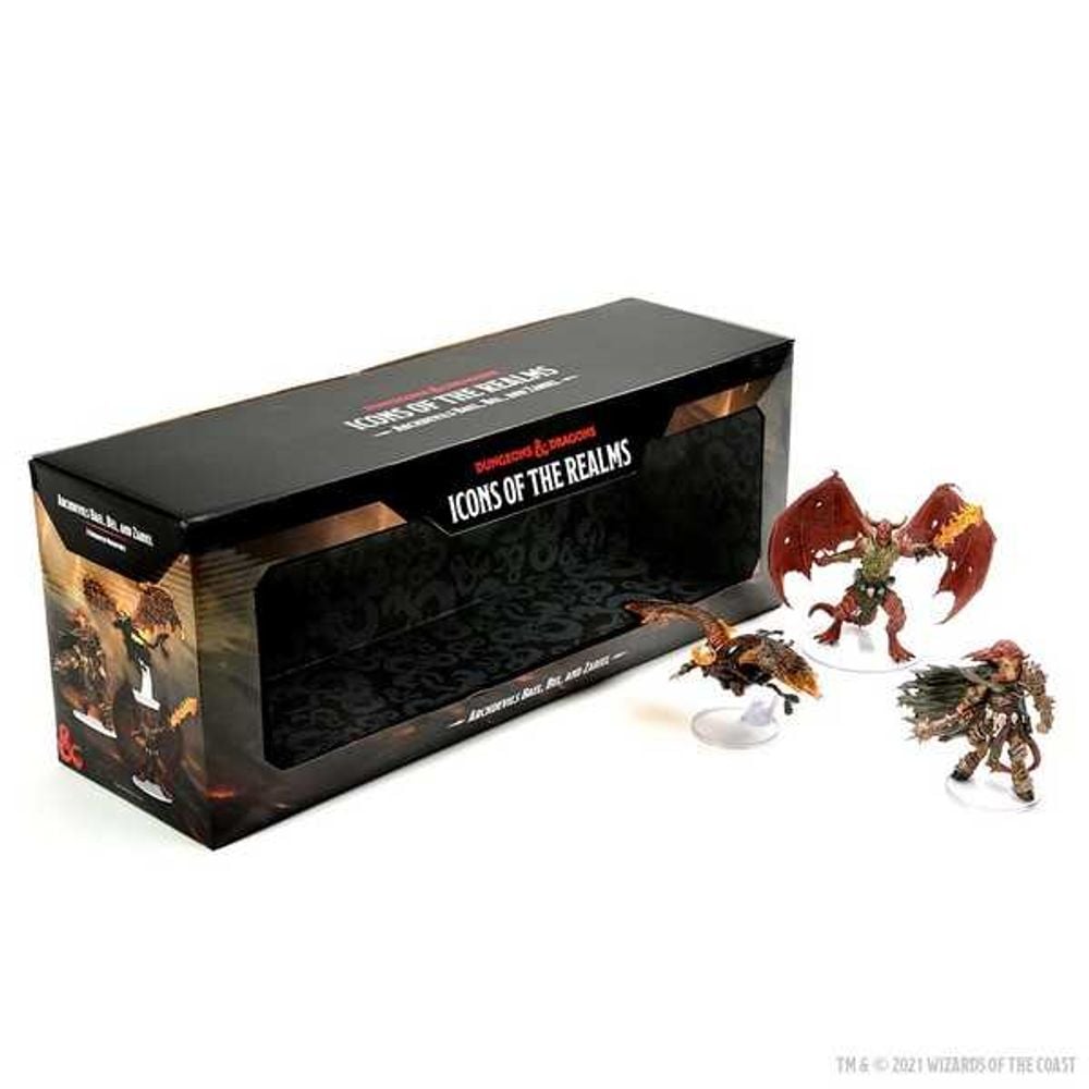 WizKids Dungeons & Dragons Icons of the Realms - Miniatures Archdevils - Bael, Bel, and Zariel by WizKids - ISBN: 0634482961063